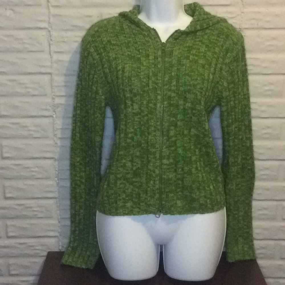 Jamie Scott hooded sweater Sz L